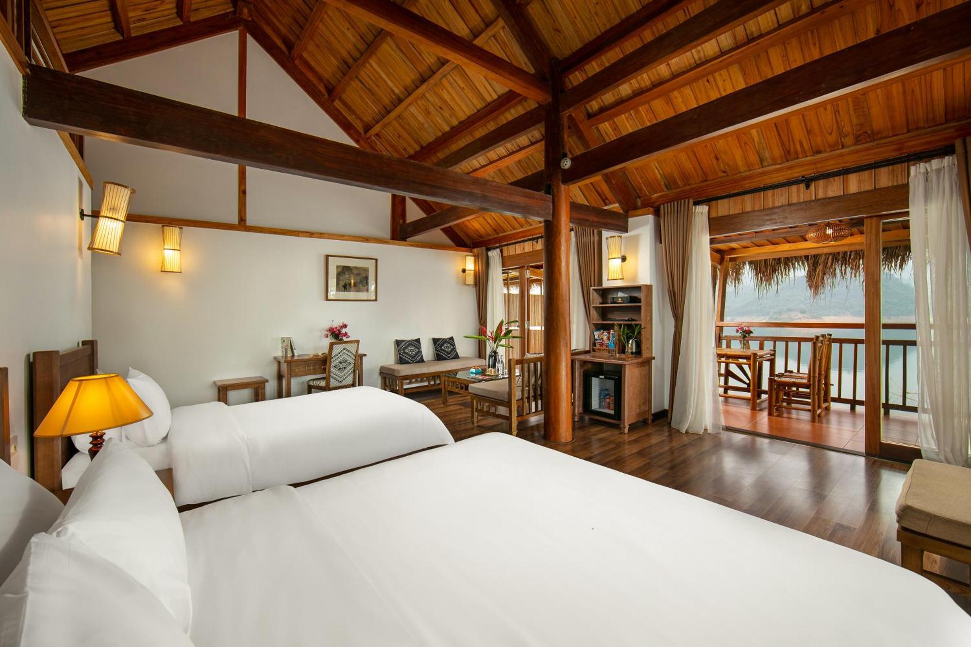 Mai Chau Hideaway Lake Resort Dış mekan fotoğraf