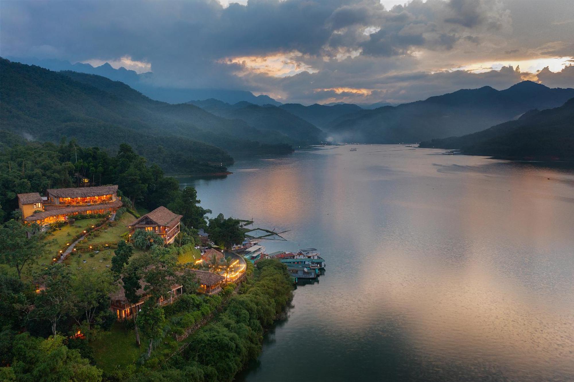 Mai Chau Hideaway Lake Resort Dış mekan fotoğraf